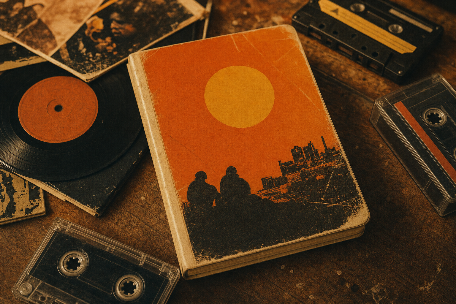 Beat Seller Launch Kit displayed with vintage vinyl and cassette tape aesthetic